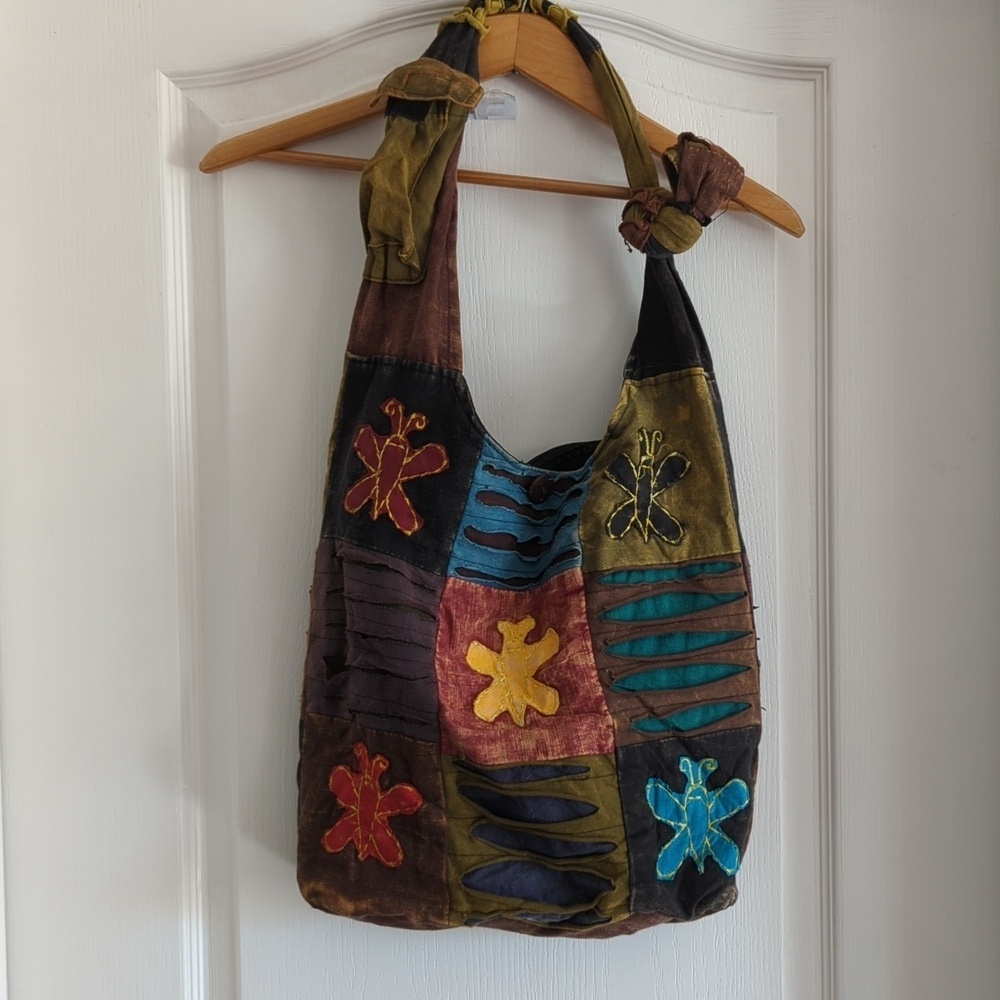 Nepal Fair Trade Purse/Messenger Bag